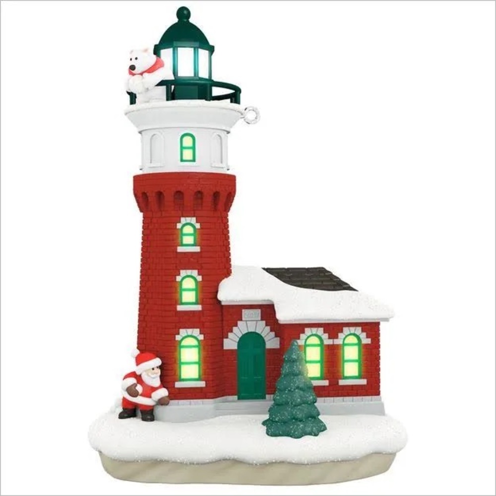Hallmark Keepsake Holiday Lighthouse 2017 - 6th in the Holiday Lighthouse Series